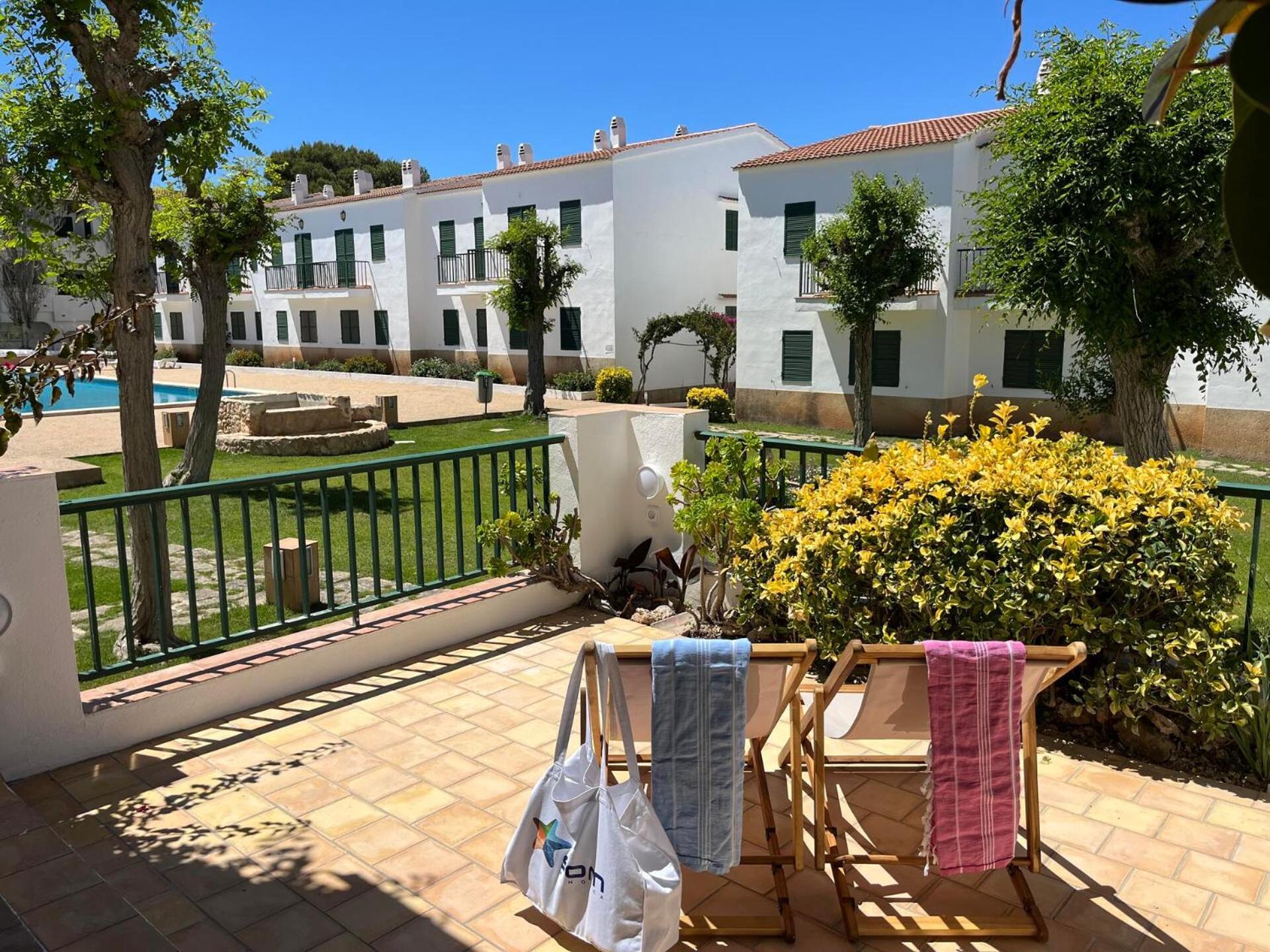 Appartamento Coach House By Som Menorca Son Parc Esterno foto
